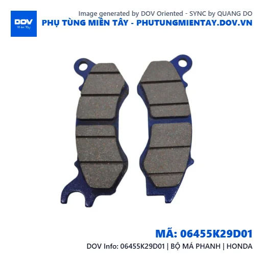 06455K29D01 | BỘ MÁ PHANH | HONDA  — 06455K29D01
