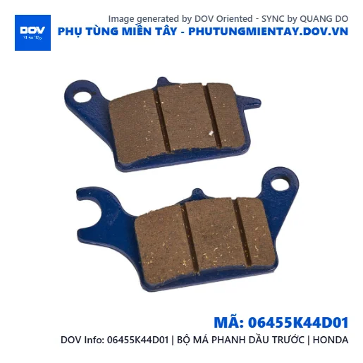 06455K44D01 | BỘ MÁ PHANH DẦU TRƯỚC | HONDA  — 06455K44D01