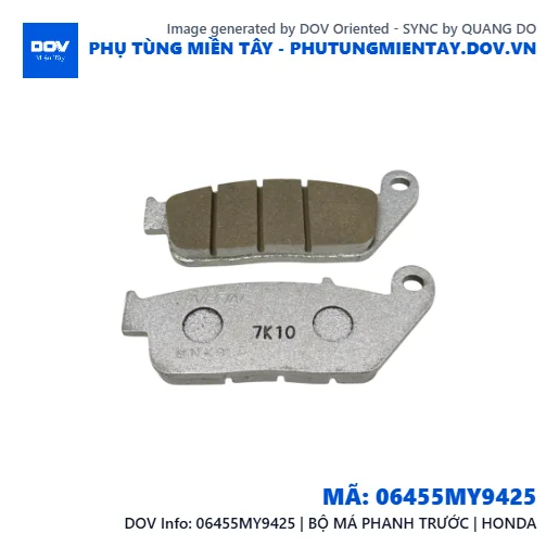 06455MY9425 | BỘ MÁ PHANH TRƯỚC | HONDA  — 06455MY9425