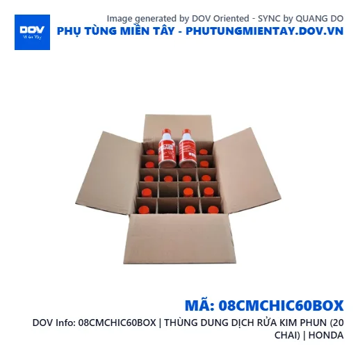 08CMCHIC60BOX | THÙNG DUNG DỊCH RỬA KIM PHUN (20 CHAI) | HONDA  — 08CMCHIC60BOX