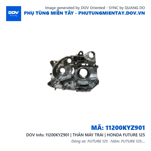 11200KYZ901 | THÂN MÁY TRÁI | HONDA FUTURE 125 — 11200KYZ901