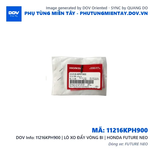 11216KPH900 | LÒ XO ĐẨY VÒNG BI | HONDA FUTURE NEO — 11216KPH900