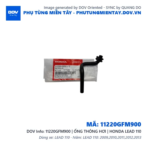 11220GFM900 | ỐNG THÔNG HƠI | HONDA LEAD 110 — 11220GFM900