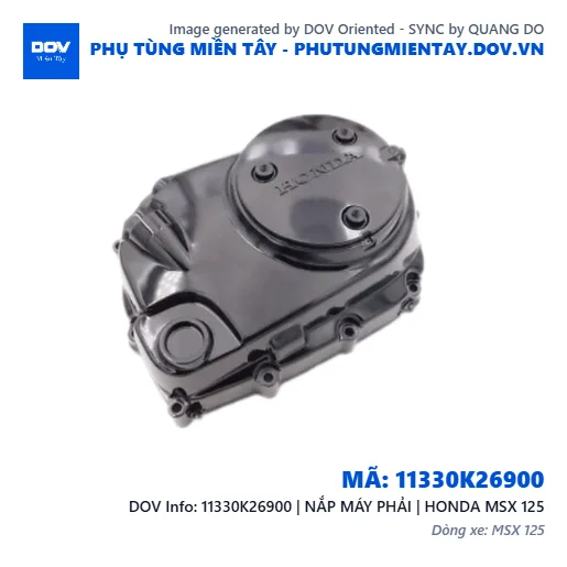 11330K26900 | NẮP MÁY PHẢI | HONDA MSX 125 — 11330K26900
