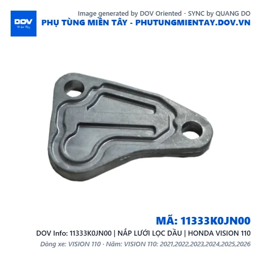 11333K0JN00 | NẮP LƯỚI LỌC DẦU | HONDA VISION 110 — 11333K0JN00