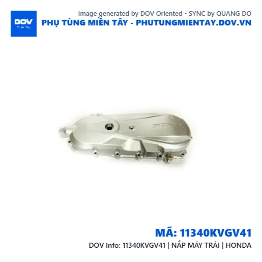 11340KVGV41 | NẮP MÁY TRÁI | HONDA — 11340KVGV41