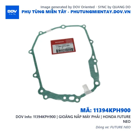 11394KPH900 | GIOĂNG NẮP MÁY PHẢI | HONDA FUTURE NEO — 11394KPH900