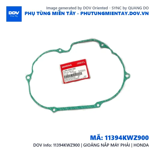 11394KWZ900 | GIOĂNG NẮP MÁY PHẢI | HONDA  — 11394KWZ900