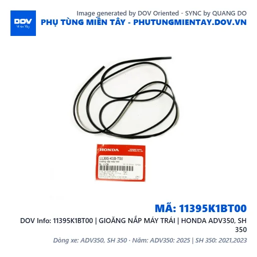 11395K1BT00 | GIOĂNG NẮP MÁY TRÁI | HONDA ADV350, SH 350 — 11395K1BT00