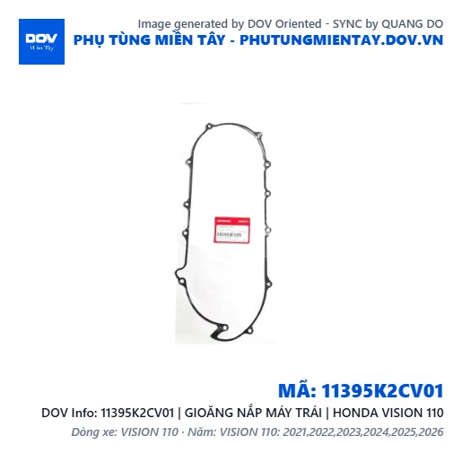 11395K2CV01 | GIOĂNG NẮP MÁY TRÁI | HONDA VISION 110 — 11395K2CV01