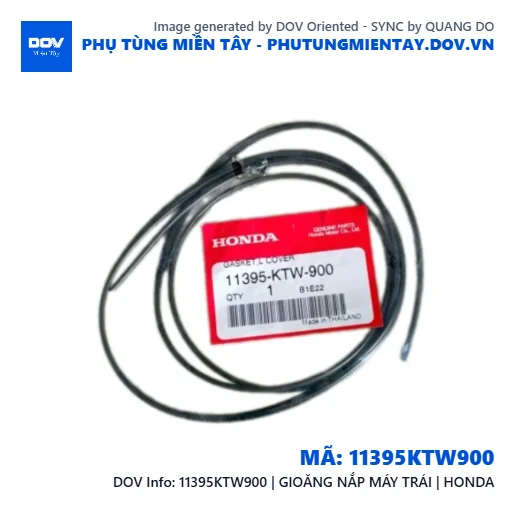11395KTW900 | GIOĂNG NẮP MÁY TRÁI | HONDA  — 11395KTW900