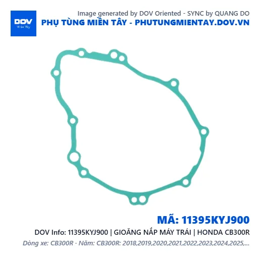 11395KYJ900 | GIOĂNG NẮP MÁY TRÁI | HONDA CB300R — 11395KYJ900