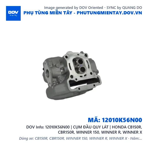 12010K56N00 | CỤM ĐẦU QUY LÁT | HONDA CB150R, CBR150R, WINNER 150, WINNER R, WINNER X — 12010K56N00