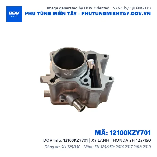 12100KZY701 | XY LANH | HONDA SH 125/150 — 12100KZY701