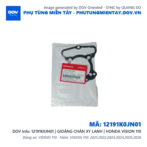 12191K0JN01 | GIOĂNG CHÂN XY LANH | HONDA VISION 110 — 12191K0JN01