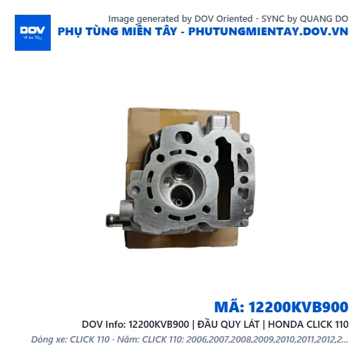 12200KVB900 | ĐẦU QUY LÁT | HONDA CLICK 110 — 12200KVB900