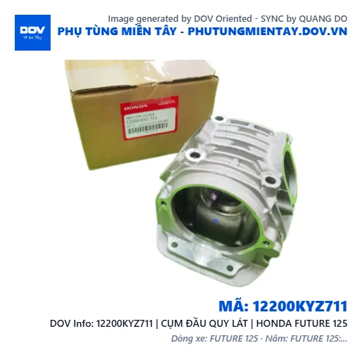 12200KYZ711 | CỤM ĐẦU QUY LÁT | HONDA FUTURE 125 — 12200KYZ711