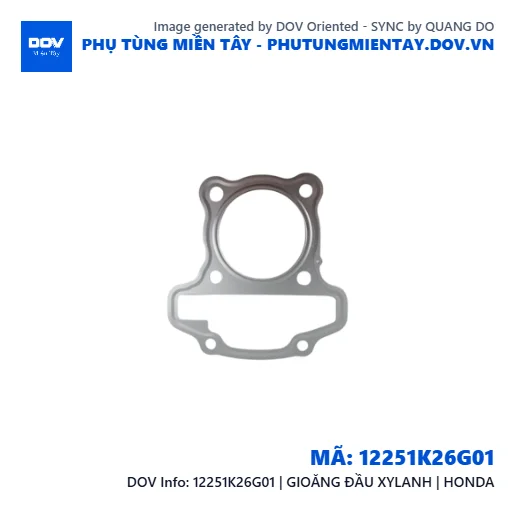 12251K26G01 | GIOĂNG ĐẦU XYLANH | HONDA  — 12251K26G01