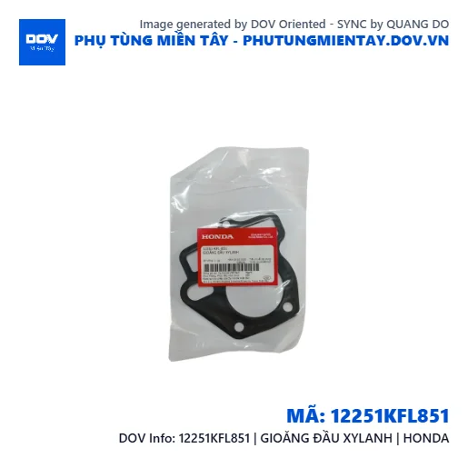 12251KFL851 | GIOĂNG ĐẦU XYLANH | HONDA  — 12251KFL851