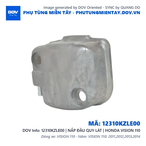 12310KZLE00 | NẮP ĐẦU QUY LÁT | HONDA VISION 110 — 12310KZLE00