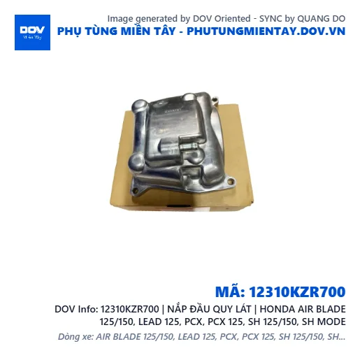 12310KZR700 | NẮP ĐẦU QUY LÁT | HONDA AIR BLADE 125/150, LEAD 125, PCX, PCX 125, SH 125/150, SH MODE — 12310KZR700