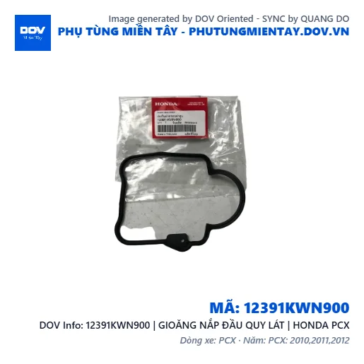 12391KWN900 | GIOĂNG NẮP ĐẦU QUY LÁT | HONDA PCX — 12391KWN900
