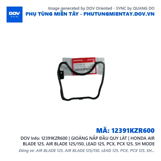 12391KZR600 | GIOĂNG NẮP ĐẦU QUY LÁT | HONDA AIR BLADE 125, AIR BLADE 125/150, LEAD 125, PCX, PCX 125, SH MODE — 12391KZR600