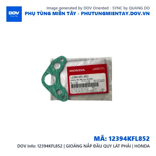 12394KFL852 | GIOĂNG NẮP ĐẦU QUY LÁT PHẢI | HONDA — 12394KFL852