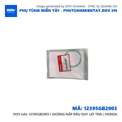 12395GB2003 | GIOĂNG NẮP ĐẦU QUY LÁT TRÁI | HONDA — 12395GB2003