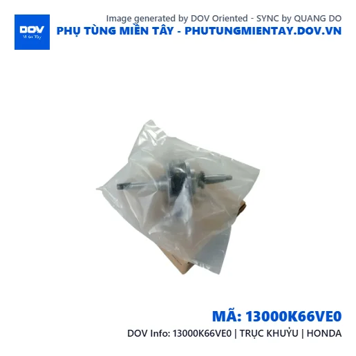 13000K66VE0 | TRỤC KHUỶU | HONDA — 13000K66VE0