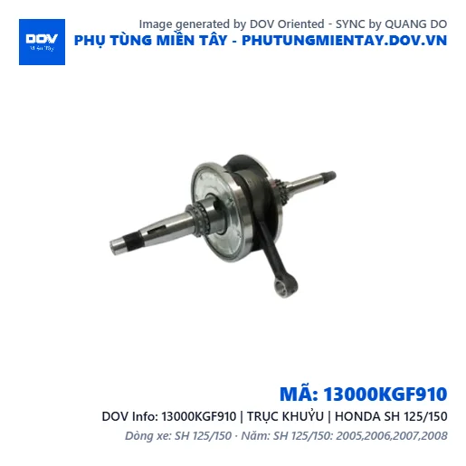 13000KGF910 | TRỤC KHUỶU | HONDA SH 125/150 — 13000KGF910