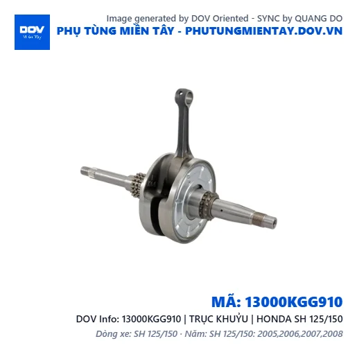 13000KGG910 | TRỤC KHUỶU | HONDA SH 125/150 — 13000KGG910