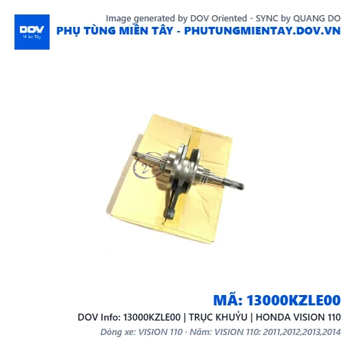 13000KZLE00 | TRỤC KHUỶU | HONDA VISION 110 — 13000KZLE00