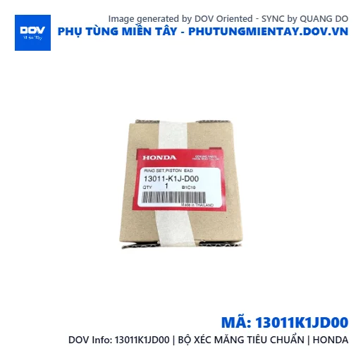 13011K1JD00 | BỘ XÉC MĂNG TIÊU CHUẨN | HONDA — 13011K1JD00