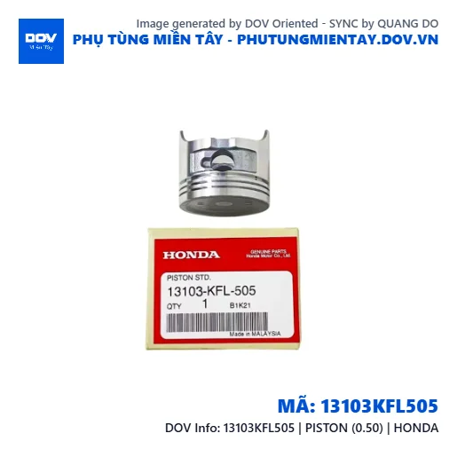 13103KFL505 | PISTON (0.50) | HONDA — 13103KFL505