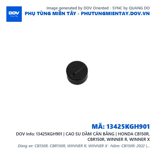13425KGH901 | CAO SU DẦM CÂN BẰNG | HONDA CB150R, CBR150R, WINNER R, WINNER X — 13425KGH901