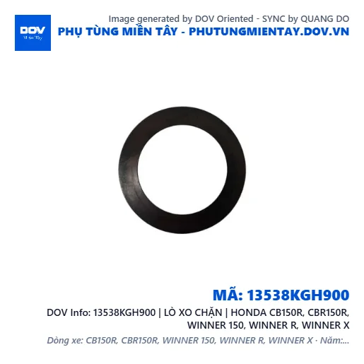 13538KGH900 | LÒ XO CHẶN | HONDA CB150R, CBR150R, WINNER 150, WINNER R, WINNER X — 13538KGH900
