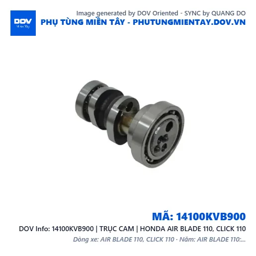 14100KVB900 | TRỤC CAM | HONDA AIR BLADE 110, CLICK 110 — 14100KVB900