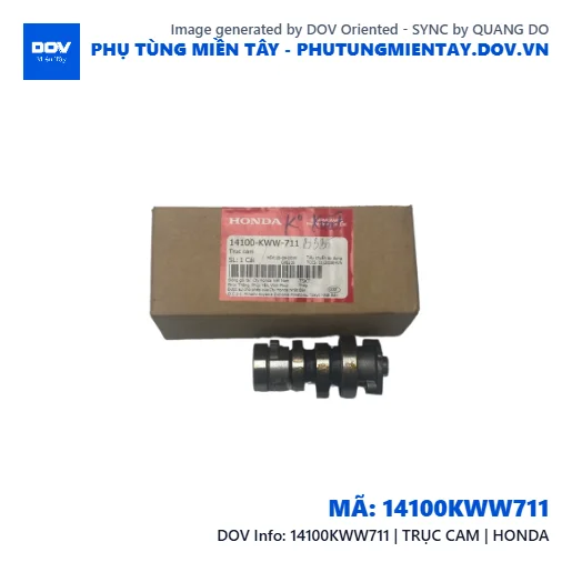 14100KWW711 | TRỤC CAM | HONDA — 14100KWW711