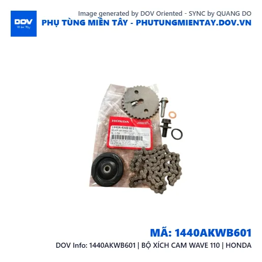 1440AKWB601 | BỘ XÍCH CAM WAVE 110 | HONDA  — 1440AKWB601