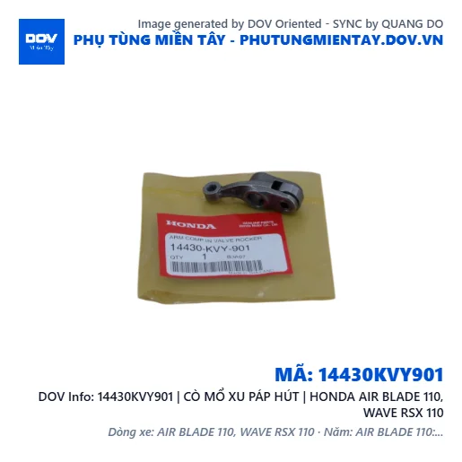 14430KVY901 | CÒ MỔ XU PÁP HÚT | HONDA AIR BLADE 110, WAVE RSX 110 — 14430KVY901