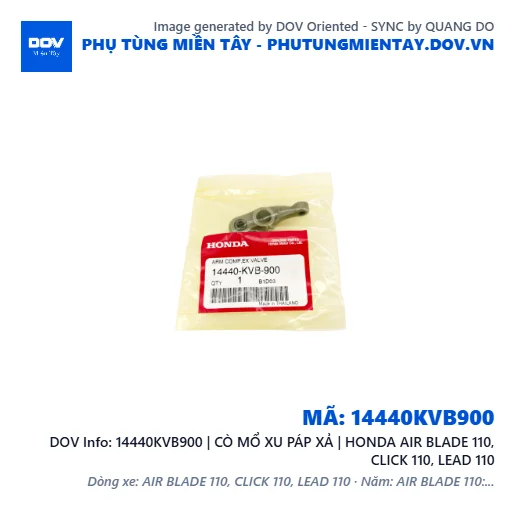 14440KVB900 | CÒ MỔ XU PÁP XẢ | HONDA AIR BLADE 110, CLICK 110, LEAD 110 — 14440KVB900