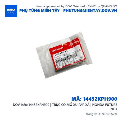 14452KPH900 | TRỤC CÒ MỔ XU PÁP XẢ | HONDA FUTURE NEO — 14452KPH900
