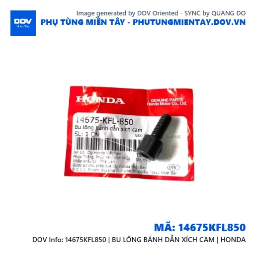 14675KFL850 | BU LÔNG BÁNH DẪN XÍCH CAM | HONDA — 14675KFL850