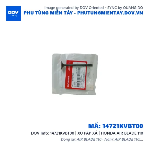 14721KVBT00 | XU PÁP XẢ | HONDA AIR BLADE 110 — 14721KVBT00