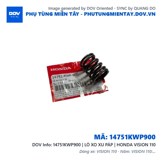 14751KWP900 | LÒ XO XU PÁP | HONDA VISION 110 — 14751KWP900