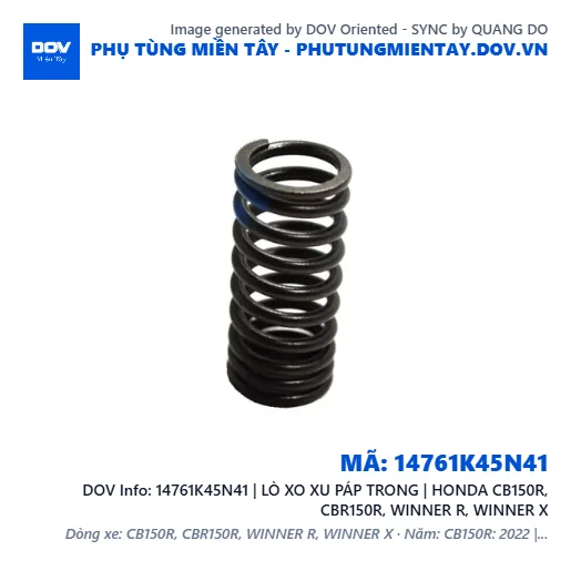 14761K45N41 | LÒ XO XU PÁP TRONG | HONDA CB150R, CBR150R, WINNER R, WINNER X — 14761K45N41