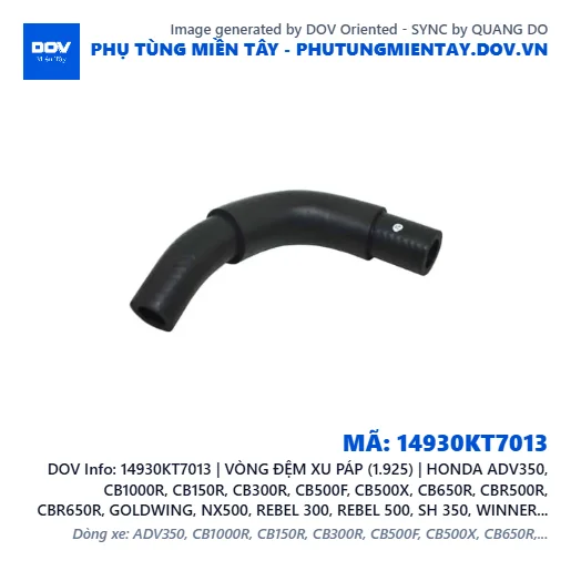 14930KT7013 | VÒNG ĐỆM XU PÁP (1.925) | HONDA ADV350, CB1000R, CB150R, CB300R, CB500F, CB500X, CB650R, CBR500R, CBR650R, GOLDWING, NX500, REBEL 300, REBEL 500, SH 350, WINNER 150, WINNER R, WINNER X — 14930KT7013