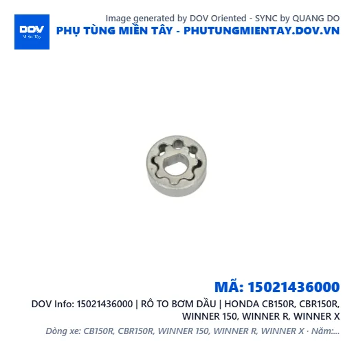 15021436000 | RÔ TO BƠM DẦU | HONDA CB150R, CBR150R, WINNER 150, WINNER R, WINNER X — 15021436000