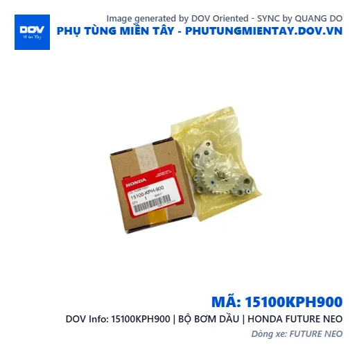 15100KPH900 | BỘ BƠM DẦU | HONDA FUTURE NEO — 15100KPH900